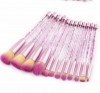 20Pcs Diamond Makeup Brushes Kit Beauty Tool For Eyeshadow Eyeline Blending Foundation Blush Lip Eyebrow Cosmetic Make Up Brush