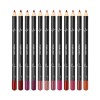 Wooden Lip Liner Pencil Private Label OEM ODM, Waterproof Smooth Texture, Custom Colors & Wooden Tube Design, FDA Compliant Ingredients