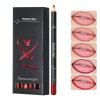 Wooden Lip Liner Pencil Private Label OEM ODM, Waterproof Smooth Texture, Custom Colors & Wooden Tube Design, FDA Compliant Ingredients