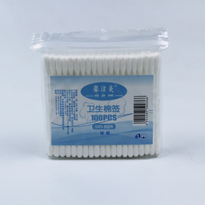 100pcs pure cotton qtips cotton swabs cotton bud