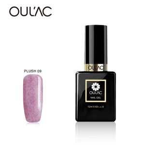 2018 Beautyshow oulac free sample gel nail private label l,nails supplies professional in Artificial fingernails