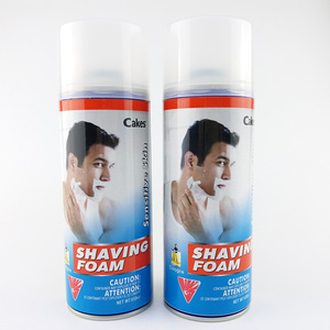 2018 hot sale mans care shaving foam cream lemon