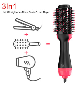 2019 Hot sale Hot Air Spin Brush and One-step Hair Dryer & volumizer hot air brush hot air styler brush