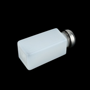 250ml Nail Polish Remover Empty Bottle White Pressing Bottle Salon Nail Art Decoration Tool