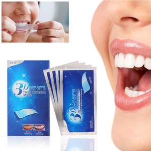 28Pcs/14Pair 3D Teeth Whitening Strips Teeth Dental Whitening Double Elastic Gel Strips Dental Tools Teeth Strips W3508