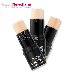 3 Color concealer stick Full coverage foundation private label whitening foundation cream concealer palette no logo