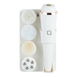 360 Degree rotation exfoliate Face Washing Device Machine Facial Brush Washing Face