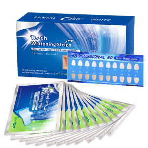 Advanced Hot Non-peroxide 14 Pouches 28 Pieces Teeth Whitening Strips Whiteningstrips with OEM