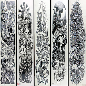 Beautiful Self Adhesive Custom arm tattoo designs