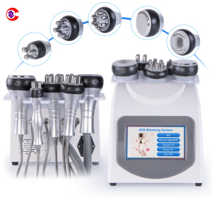 Best price Body Massager 40K Ultrasonic Cavitation 5in1 Vacuum RF Body Slimming Machine Beauty Spa Use