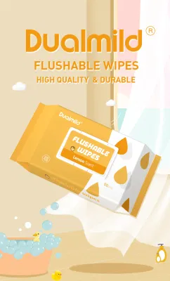 Biokleen Flushable Toilet Wet Wipes