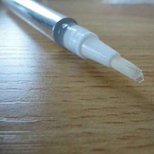 CE Approved 2ML Transparent Plastic Teeth Whitening Gel Pen