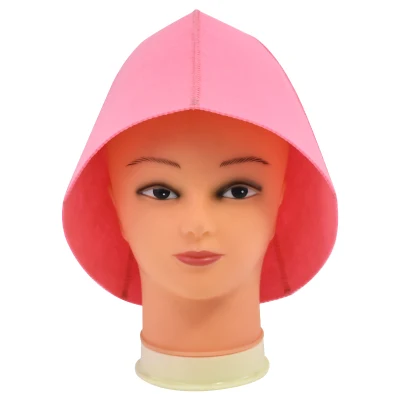 Color Custom 2mm Polyester Felt Sauna Hat Sauna Japanese Sauna Hat for Man Woman