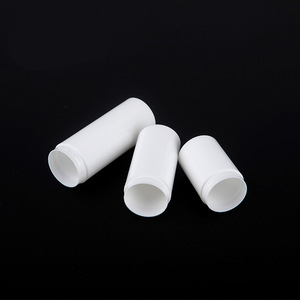 Cylindrical 5ML 10ML 15ML white PP plastic airless pump bottle with snap lotion pump