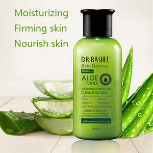 DR.RASHEL 160 ml Sooth Moisture Cleansing Milk Purify Tightness Deep Cleansing Refreshing Aloe Vera Makeup Remover