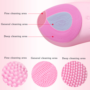 Electric Face Brush Hot Sale Cleanser Massager High Quality Silicone Facial Cleansing Brush