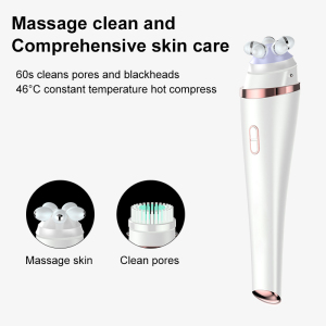 Facial Cleaning Waterproof Brush Face Cleaning Electric Facial Cleanser Washing Brush Mini Electric Facial Brush
