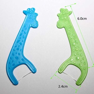 FDA Approval Children Animal Design Dental Flosser