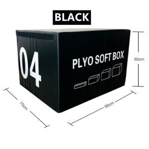 foam plyo soft gym equipment Foam Plyometric Box Jumping Exercise