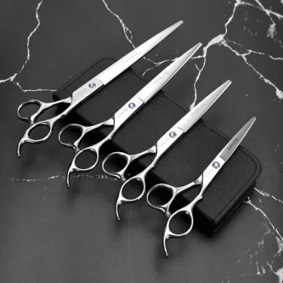 Four Sizes Scissor Silver Color Professional Hairdresser Beauty Products Beauty Instrument