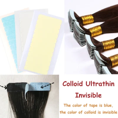 Hair Extensions Tool Blue White Yellow Tape Lace Wig Super Hair Tape Water Proof Hair Adhesive