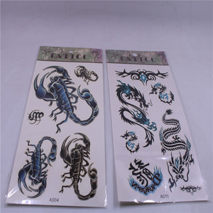 High quality new style removable tattoo customized lovely kids temporary Tattoo sticker for promotion
