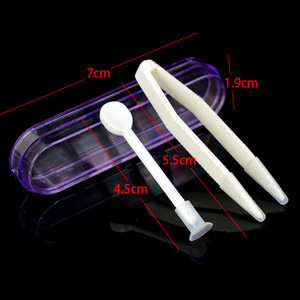 High Quality Plastic Eyelash Tweezers for lashes