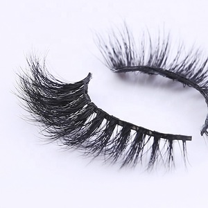 Hot sales natural looking false eyelashes silk eyelashes 3d mink eyelashes