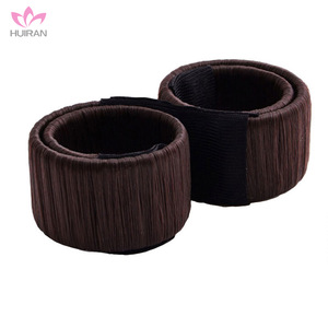 Hot Selling 8 Colors In Stock DIY Magic Hair Roller Snap Hair Bun Maker