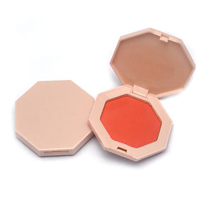 Hot Selling OEM Cosmetics Powder 6 Colors New Design Soft Nude Red Single Cheek Makeup Blusher