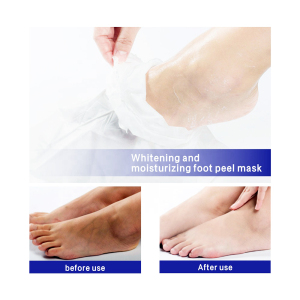 Hydrating Foot Masks Socks cracked dry heel toe callus Spa Masks Vitamin E Moisturize feet soften cuticles rough exfoliants mask