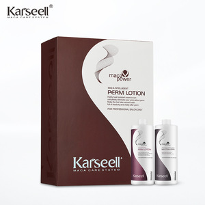 KARSEELL straighten hair ion perm lotion best permanent hair rebonding cream