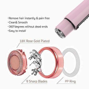 Lady Mini Shaver Facial/Body Hair Removal Epilator professional hair remover