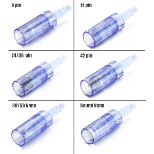 Low MOQ OEM Best Dr Pen Micro Needle Ultima A6 Derma Pen Replaceable Dermapen Nano Needle Cartridge