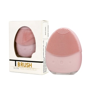 Multi-function private label  rechargeable silicone face washing brush electronic facial cleansing brush