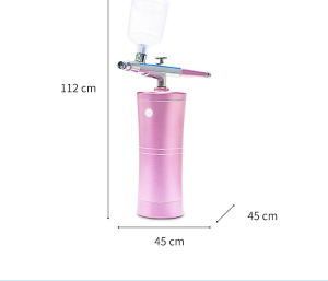 Multi-Purpose Airbrush Air Compressor Kit Single Dual Action Paint Spray Gun Pen Portable Air Brush
