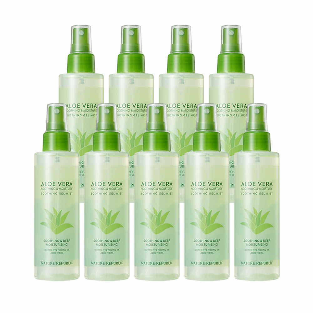 Nature Republic Aloe Vera 92% Soothing Gel Mist Korean Cosmetics Wholesale