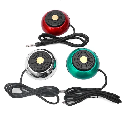 New Arrivals Portable 360 Degree Round Tattoo Foot Switch Tattoo Foot Pedal Switch for Tattoo Power Supply