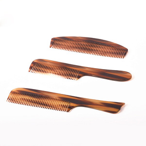 New design hand made pocket man beard plastic hair comb