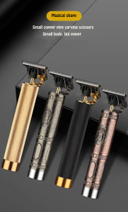 OEM Colorful Professional Rechargeable  Electric Hair Cutting Machine Hair Trimmer Barber Clippers