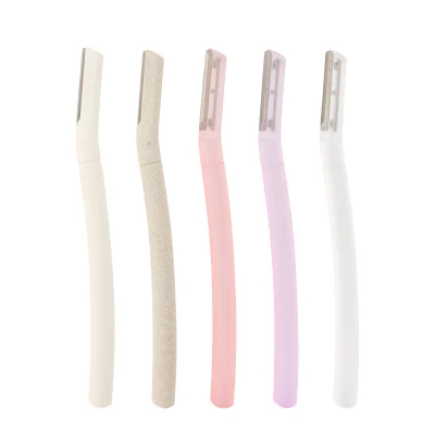 Private Label Pink Eyebrow Razors for Women Precision Eyebrow Trimmer