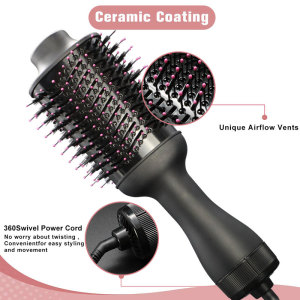 Professional Blow Dryer Hair Straightener And Curling Iron One Step Hair Dryer