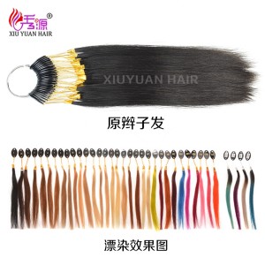 professional human remy hair hair color chart for hair color dying testing