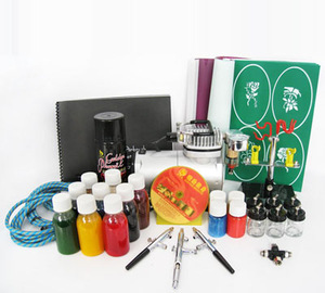 ready to use temporary airbrush tattoo set from Hebei