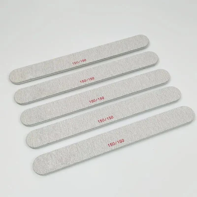 Round Pattern Manicue Nail Files Straight Private Label