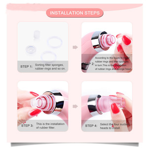 Skin Care Equipment Blackhead Remover Vacuum Suction Tool