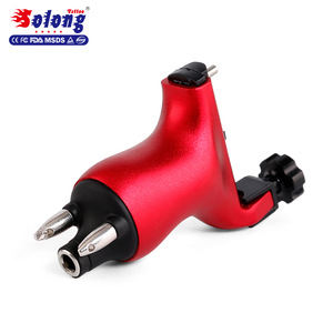 Solong Tattoo M650 Dual Connections CNC-aircraft Aluminum Alloy 4.5W Swiss U PICK blanks Roraty Tattoo Machine