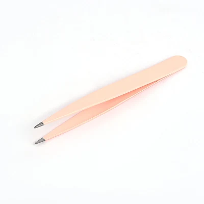 Stainless Steel Tweezers Painted Eyebrow Clipper