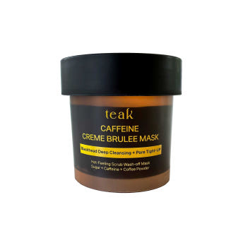 TEAK CAFFEINE CRÈME BRULEE MASK (90G)