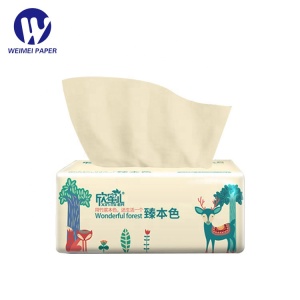 virgin wood pulp Custom household tissues soft facial tissue High quality free samples soft tissue paper